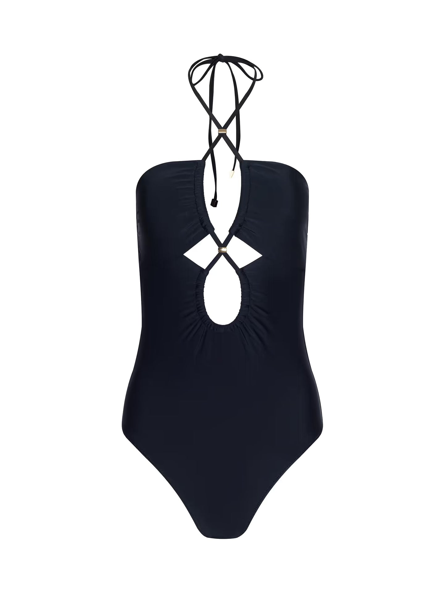 *PREORDER* SHIVA KEYHOLE ONE PIECE - BLACK