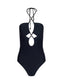 *PREORDER* SHIVA KEYHOLE ONE PIECE - BLACK