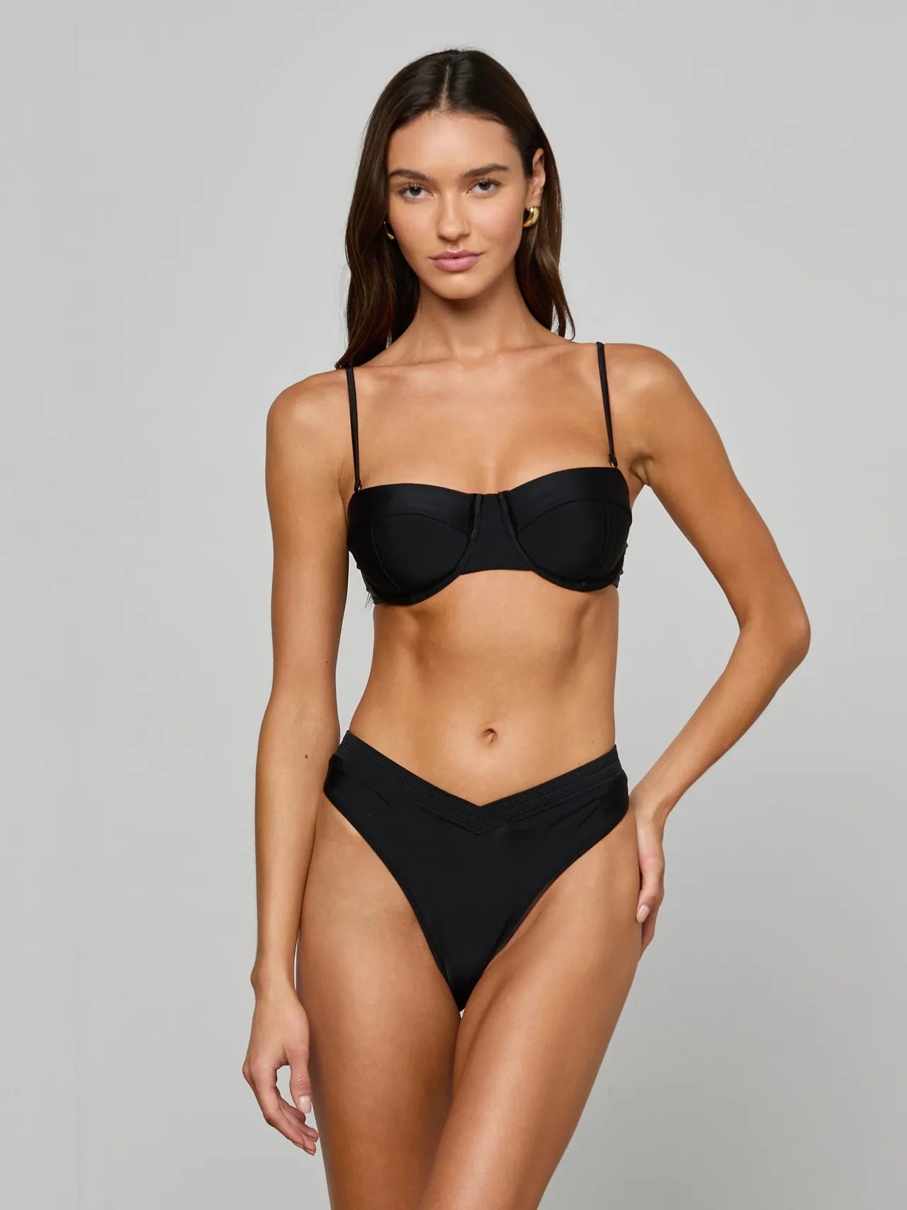*PREORDER* ALEXANDRIA SWIMSUIT - BLACK