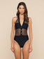*PREORDER* NATALYA COLLARED ONE PIECE - BLACK