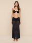 MAHE COVER UP SKIRT - BLACK