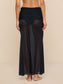 MAHE COVER UP SKIRT - BLACK