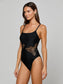 *PREORDER* ONE PIECE SWIMSUIT - BLACK BUTTERFLY CROTCHET