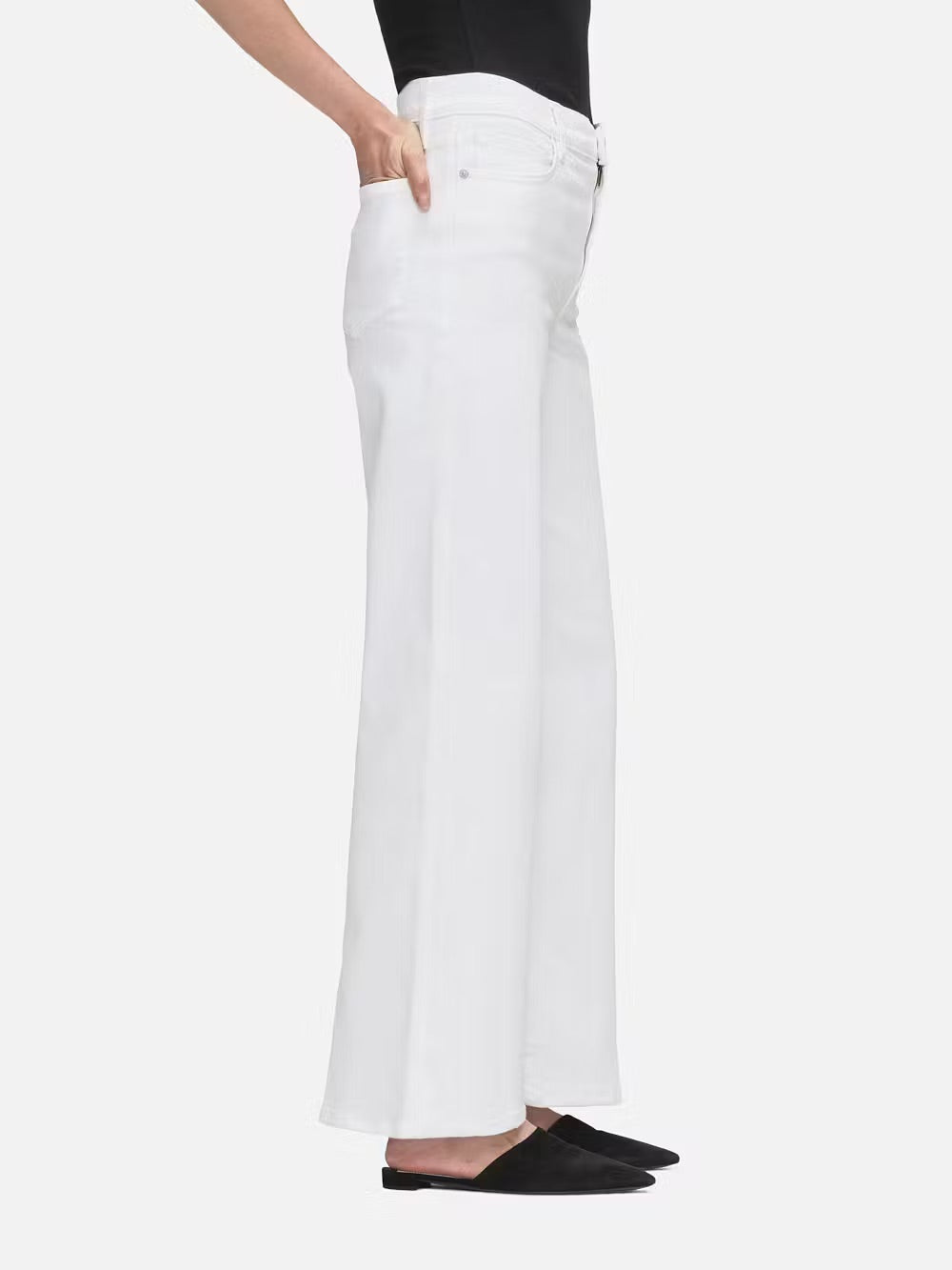 LE SLIM PALAZZO JEAN - WHITE