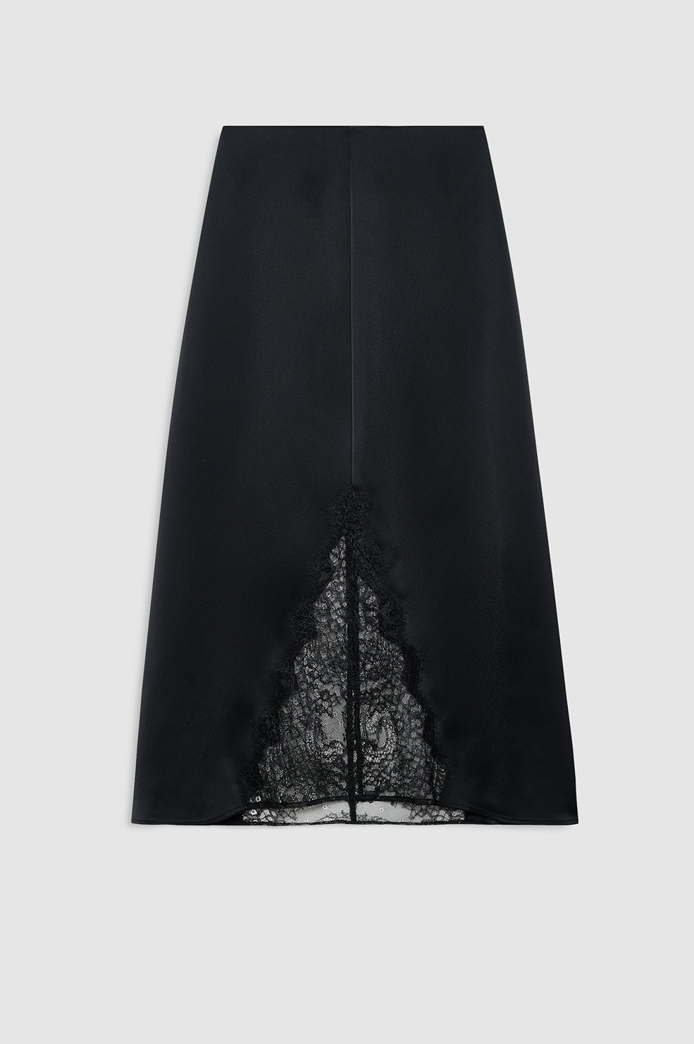 *PREORDER* MALOU SKIRT - BLACK/BLACK LACE