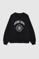 MILES SWEATSHIRT COLLEGIATE - VINTAGE BLACK