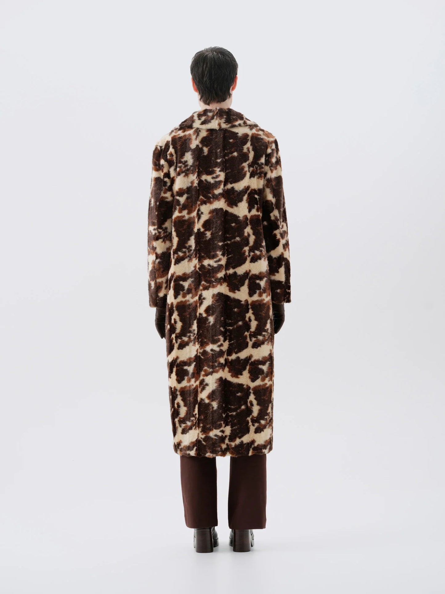 NENET COAT - COW PRINT