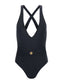 *PREORDER* LISA PLUNGE ONE PIECE - BLACK