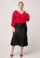 *PREORDER* CLARISSA KNIT TOP - ROUGE