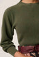 *PREORDER* ROSELLE TOP - WINTER MOSS