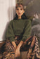 *PREORDER* ROSELLE TOP - WINTER MOSS