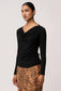 *PREORDER* MILDA COWL TOP - BLACK