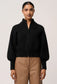 *PREORDER* JEANNE KNIT BOMBER JACKET - BLACK