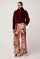 *PREORDER* DAWN FAUX FUR JACKET - BORDEAUX