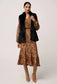 *PREORDER* HAZEL FAUX FUR VEST - BLACK