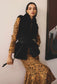 *PREORDER* HAZEL FAUX FUR VEST - BLACK
