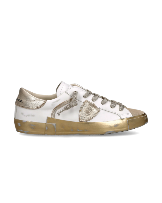*PREORDER* PRSX SNEAKER - WHITE/GOLD
