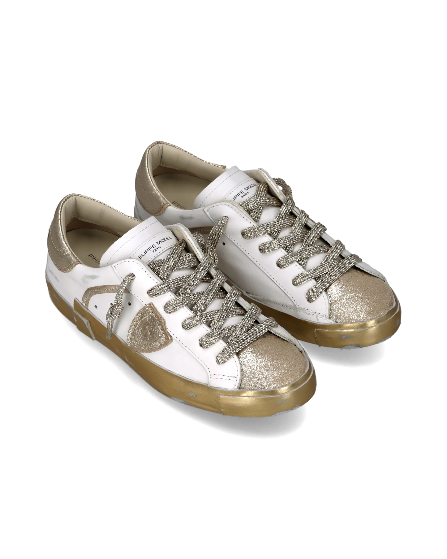 PRSX SNEAKER - WHITE/GOLD