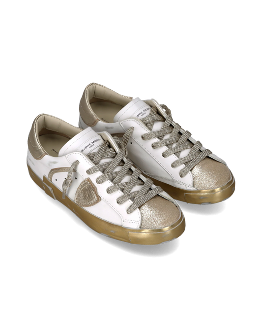*PREORDER* PRSX SNEAKER - WHITE/GOLD