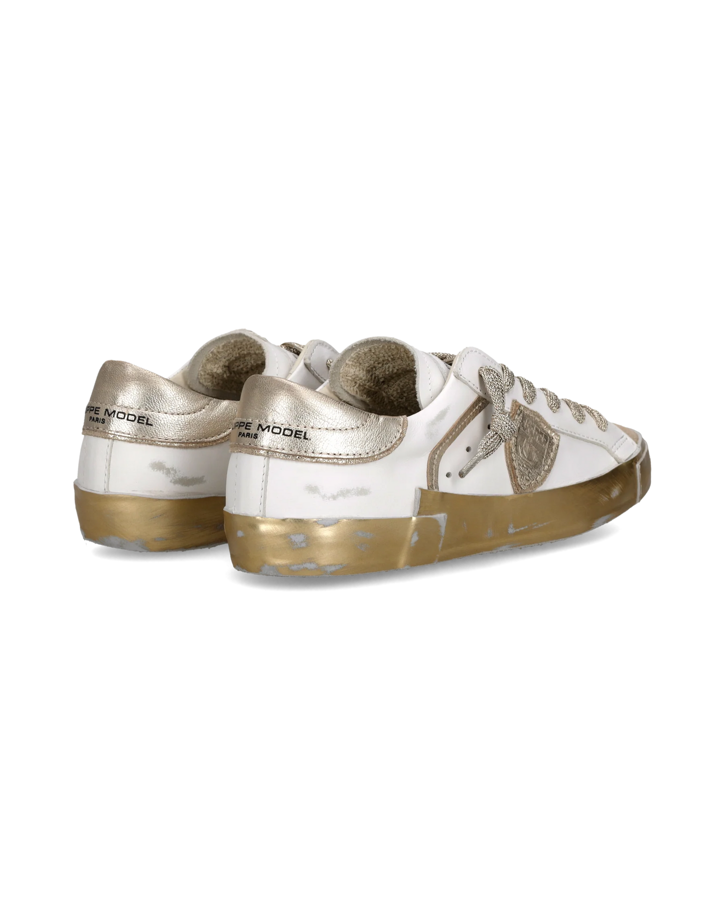PRSX SNEAKER - WHITE/GOLD