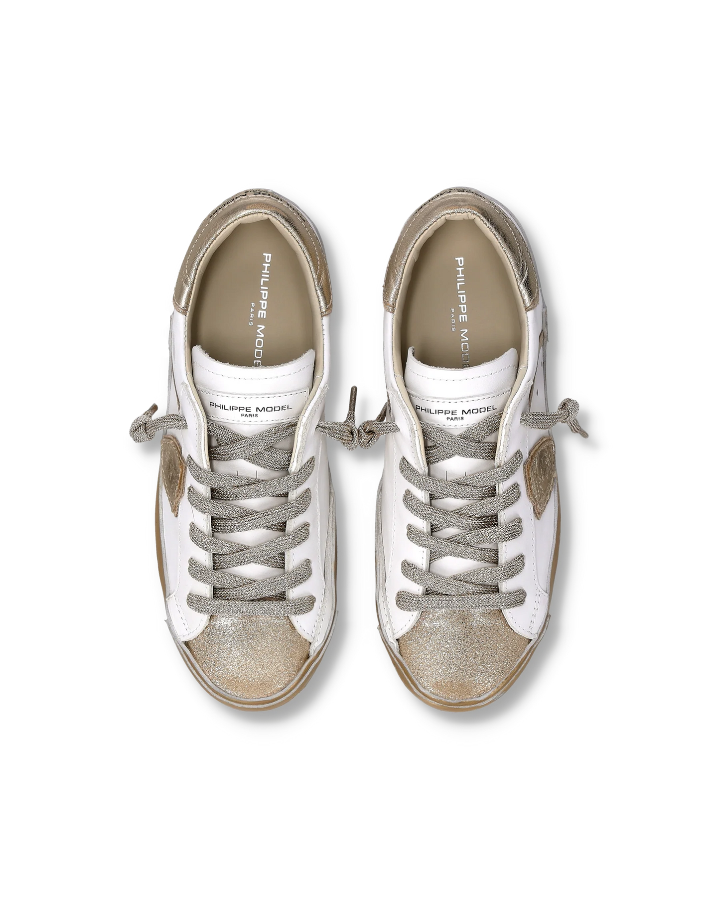 PRSX SNEAKER - WHITE/GOLD