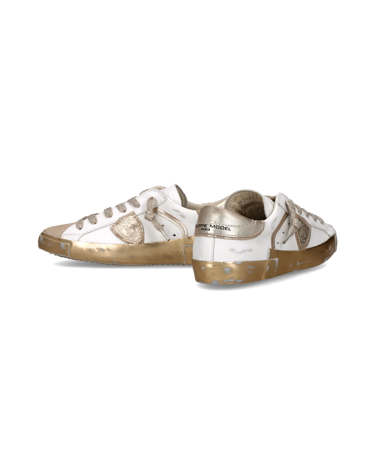 PRSX SNEAKER - WHITE/GOLD