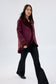 PERFECT STRANGER JACKET - BURGUNDY