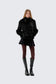 FUR DELISH JACKET - BLACK