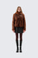 FUR DELISH JACKET - BROWN RACCOON