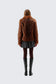 FUR DELISH JACKET - BROWN RACCOON