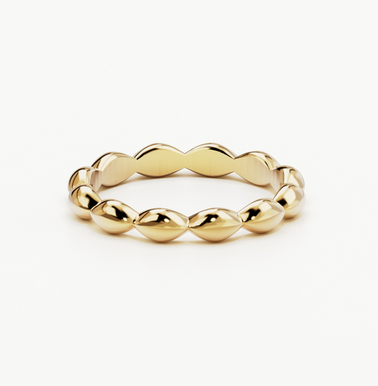 PROTECTED PATHS RING - GOLD