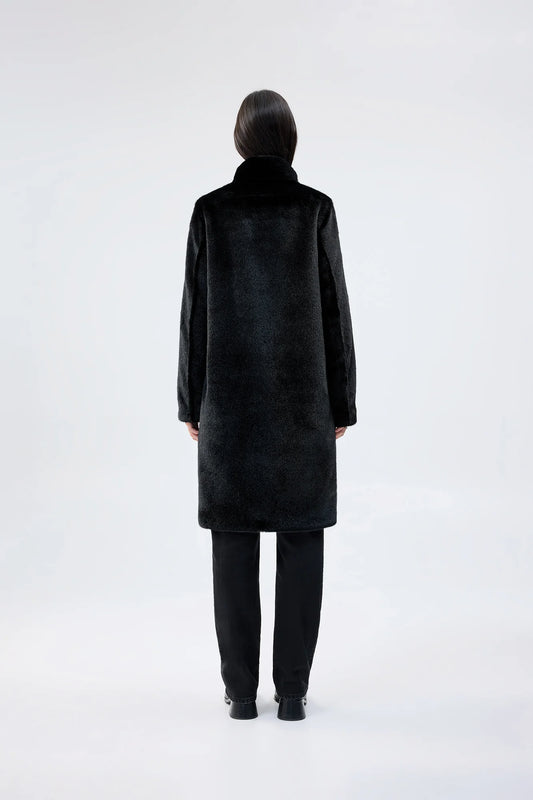 RAVEN COAT - BLACK