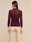 *PREORDER* CARINE TOP - DEEP SANGRIA