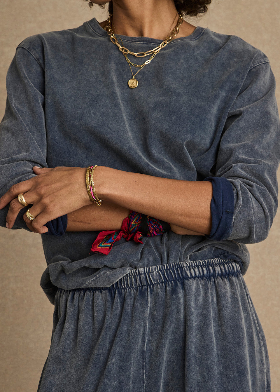 SOHO MALI TOP - DENIM