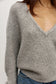 *PREORDER* SONIA V NECK - LIGHT GREY