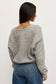 *PREORDER* SONIA V NECK - LIGHT GREY