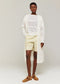 POINTELLE ZEBRA MAXI CARDIGAN - WHITE
