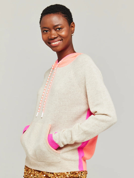 COLOUR POP HOODIE - CYGNET