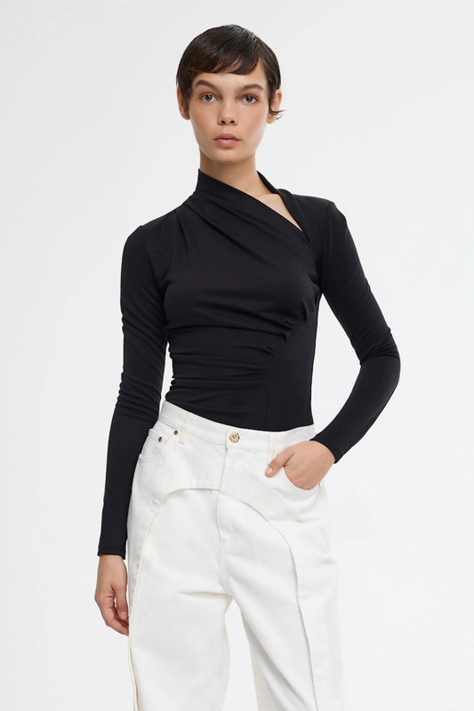 CLARENDON TOP - BLACK