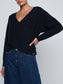 ANTONELLA CROSSOVER SWEATER - MIDNIGHT
