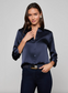 DANI SILK BLOUSE - MIDNIGHT