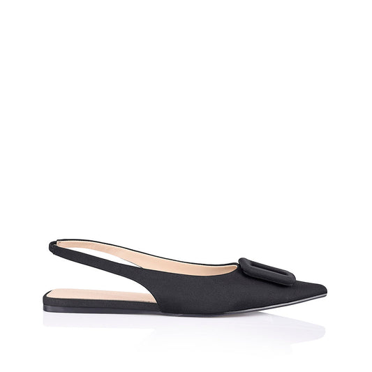 SYDNEY FLAT SANDAL - BLACK