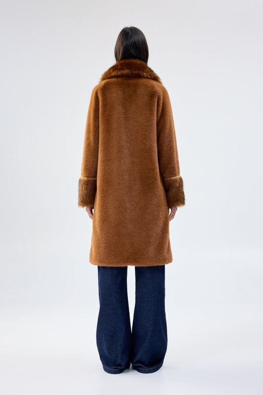 TIMELESS COAT - CHOCOLATE