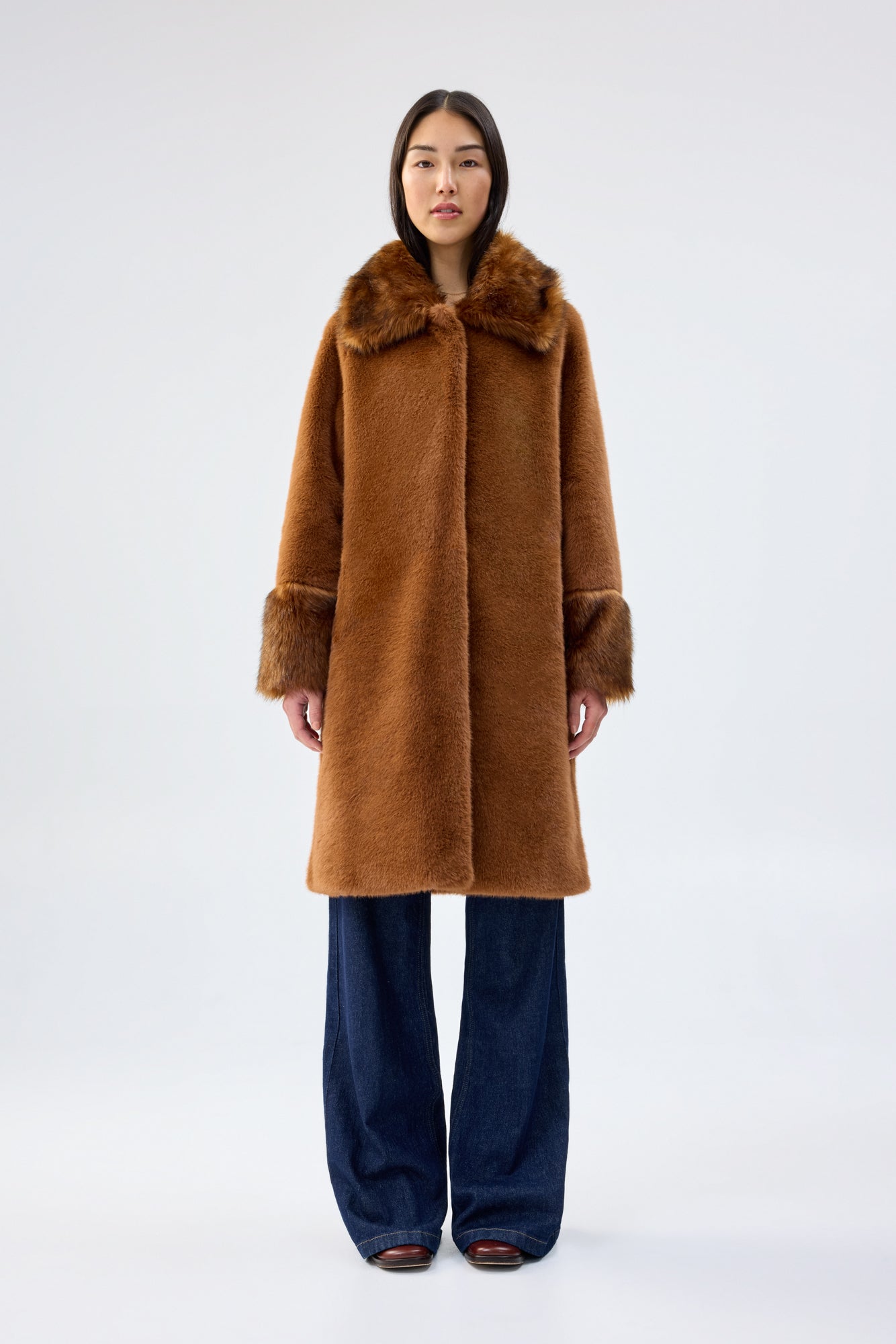 TIMELESS COAT - CHOCOLATE