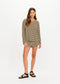 SANTOS RIO LONG SLEEVE TOP - STRIPE