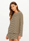 SANTOS RIO LONG SLEEVE TOP - STRIPE