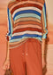 IZA MILLA LONG SLEEVE TOP -  STRIPE