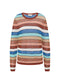 IZA MILLA LONG SLEEVE TOP -  STRIPE