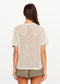 KNIT CASEY TEE - CREAM