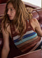 IZA JET KNIT TANK TOP - STRIPE